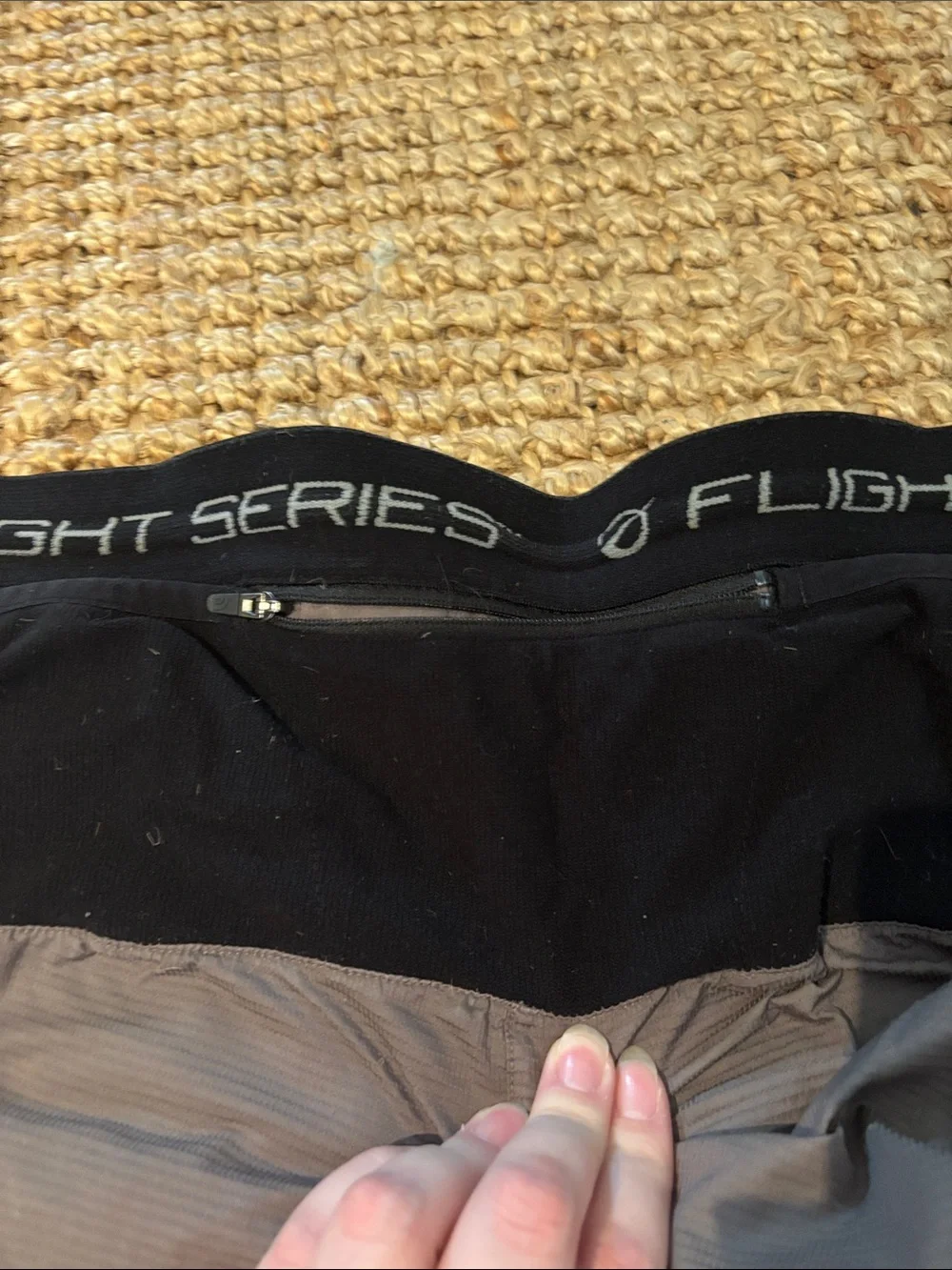 The North Face Men's Gray Athletic Shorts - Flight Series